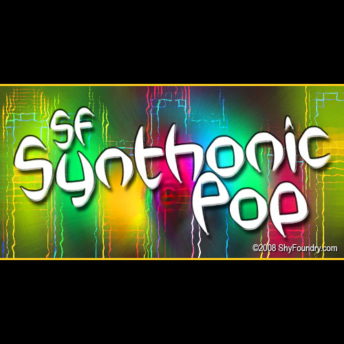 SF Synthonic Pop font